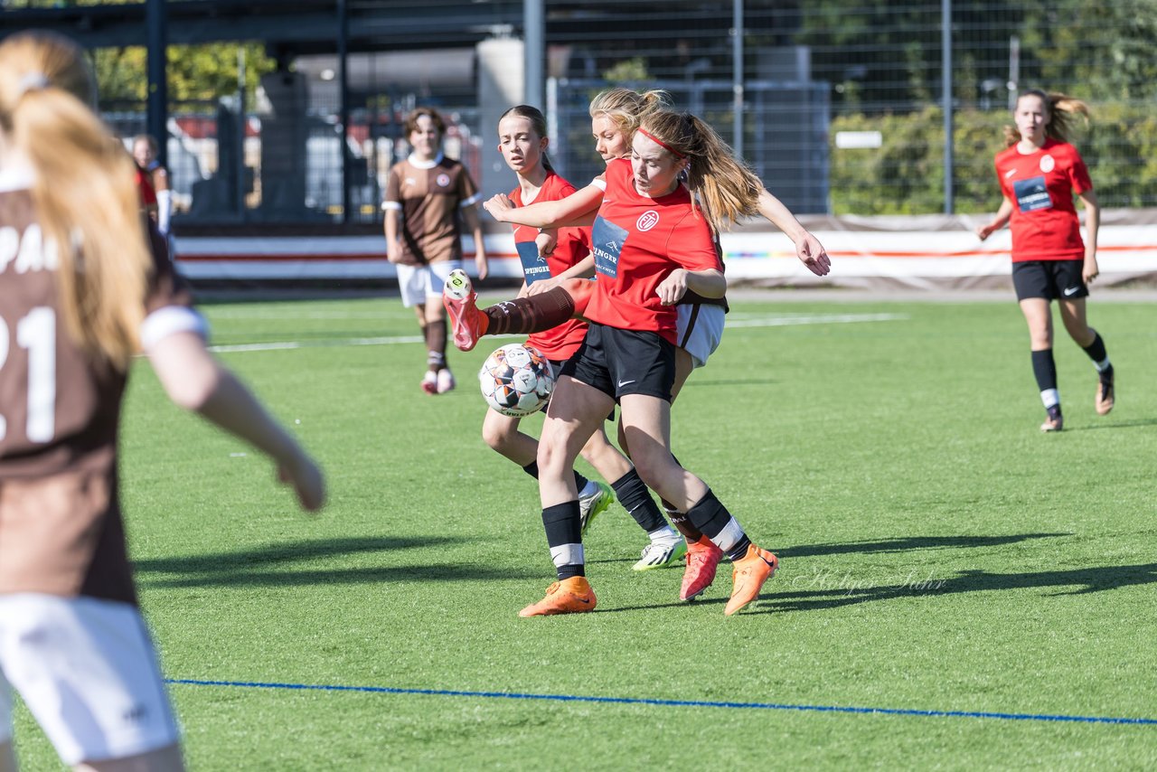 Bild 222 - wBJ FC St. Pauli - Eimsbuetteler TV : Ergebnis: 3:4